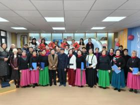 联欢.礼遇.关爱三曲同奏 奏响鲁古埠社区和谐乐章