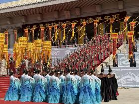 丙午年清明公祭軒轅黃帝典禮黃陵登場 兩岸萬人同祭共續根脈