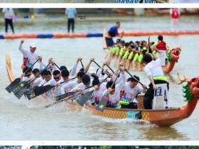 深圳南山区:华为坤灵·2026年大沙河国际龙舟邀请赛激情开桨