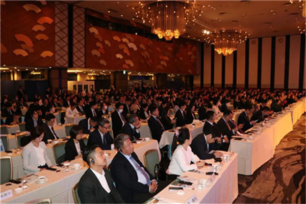 辽宁-日本经济贸易合作说明会在東京举行 郝鹏、吴江浩致辞