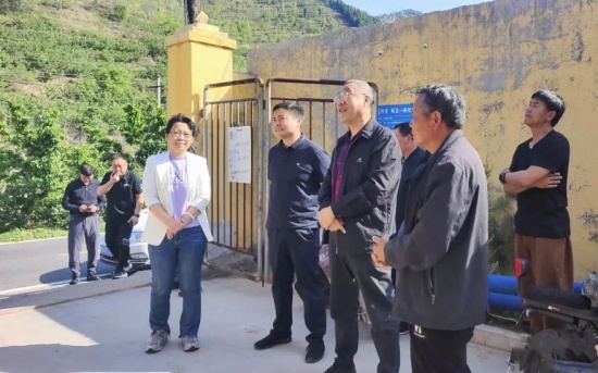 【驻市省派工作队王强一行来沂源调研】