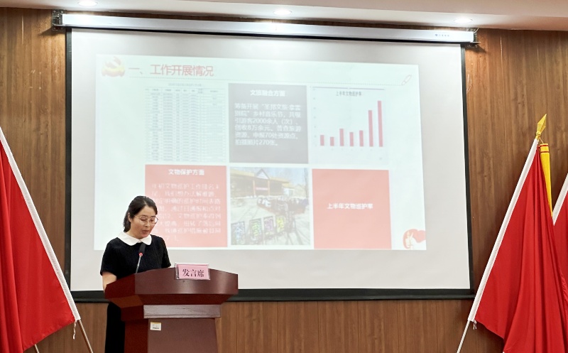 【山东】沂源大张庄镇召开半年工作总结会议暨村党组织书记“擂台比武”