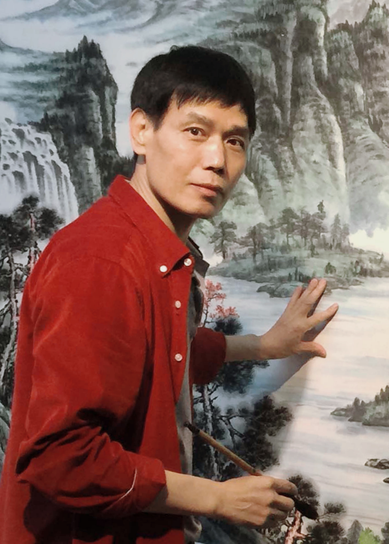 著名军旅书画家，作家，诗人朱墨艺术分享会在广州举行