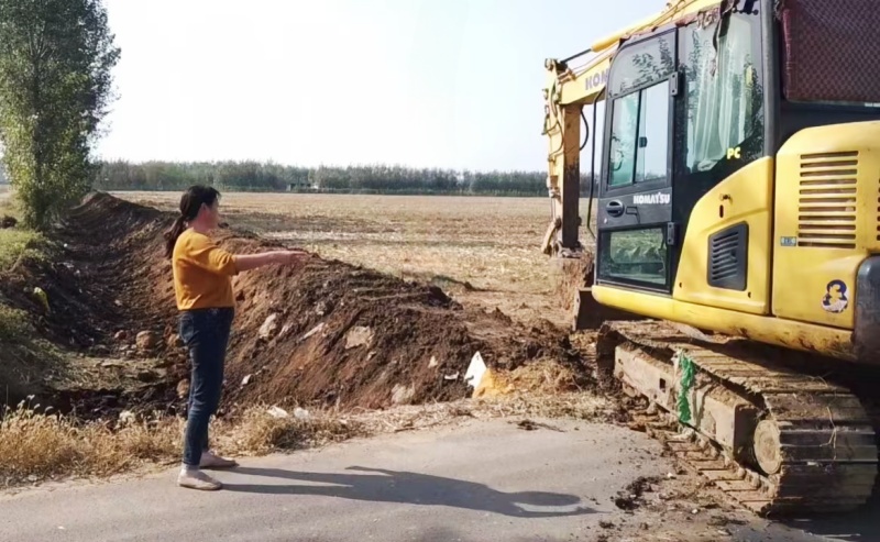 军埠口综合项目发展服务中心:扎实推进农田排水设施建设 筑牢乡村振兴“耕”基