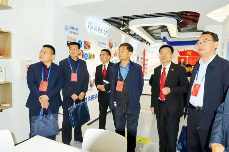 代表委员见证法院执行工作“新作为”