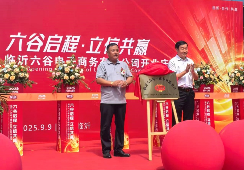 临沂六谷盛大启幕,谱写电商产业新篇章 ——临沂六谷开业庆典仪式圆满举行