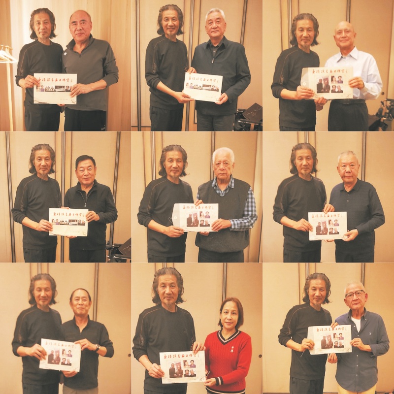 抗战英烈及抗战名将后人参观南京薛岳公馆