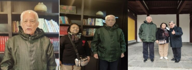 抗战英烈及抗战名将后人参观南京薛岳公馆