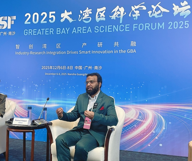 宁波诺丁汉大学亮相2025大湾区科学论坛|从绿色燃料到AI散热,直面产业需求