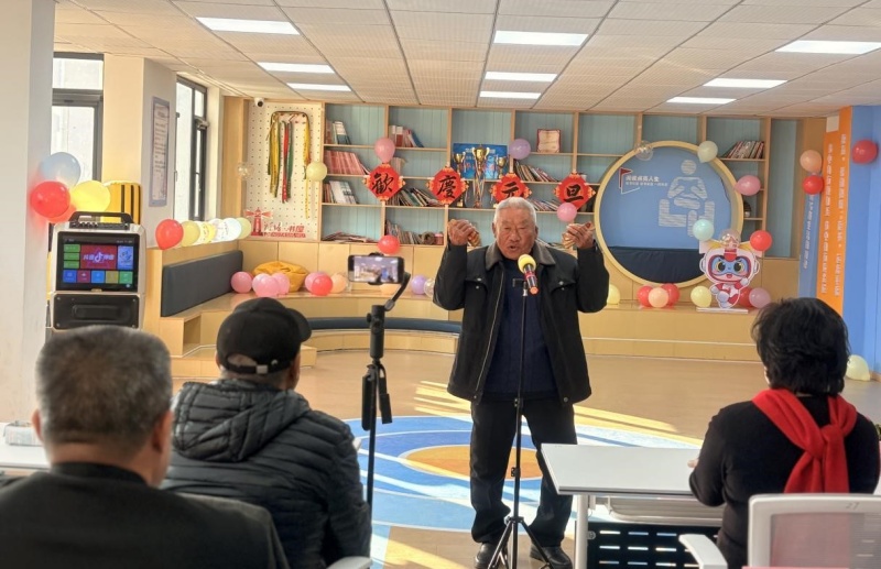 联欢.礼遇.关爱三曲同奏    奏响鲁古埠社区和谐乐章