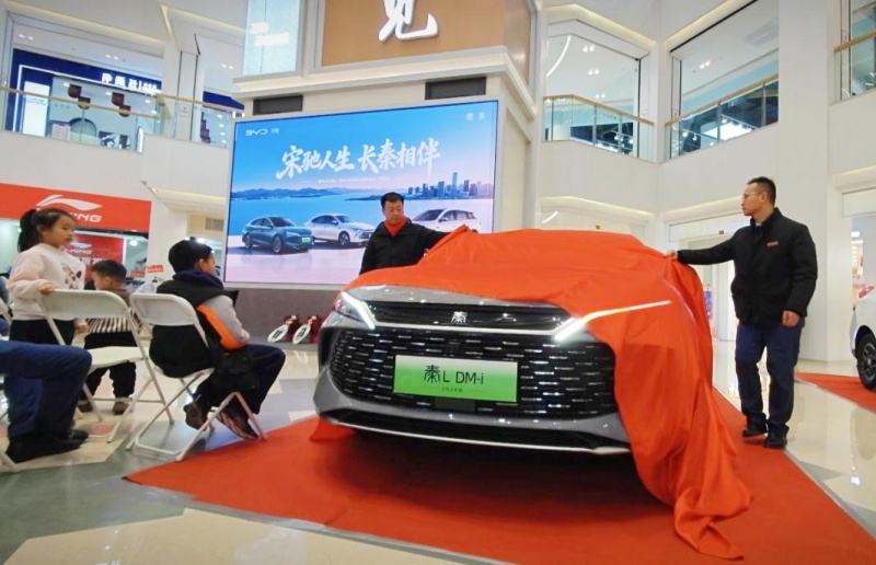 枣庄奚仲比亚迪集团举办枣庄站“2026款双秦、宋Pro DM – i”上市发布会比亚迪开启新年新征程