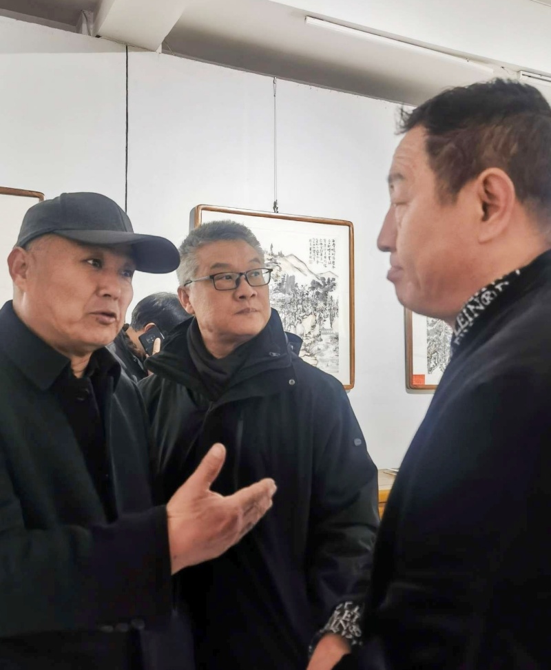 观山问道 墨韵化境——顾原“见山第二回”[观山集]顾原山水画展启幕，呈现近百幅佳作