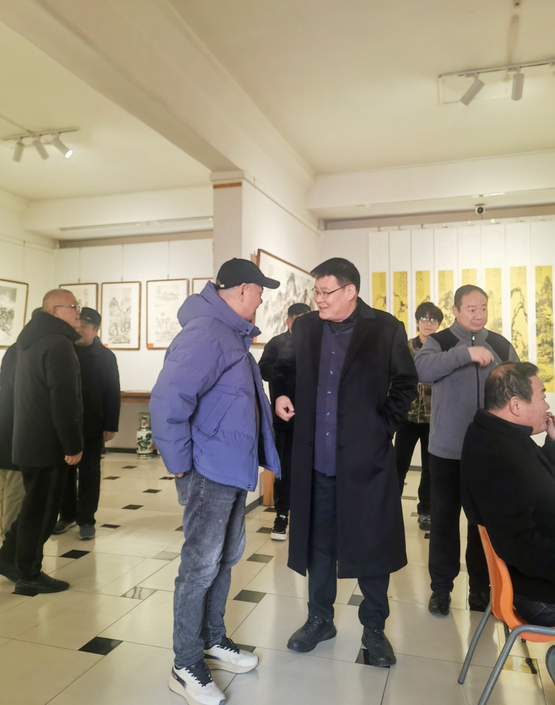 观山问道 墨韵化境——顾原“见山第二回”[观山集]顾原山水画展启幕，呈现近百幅佳作