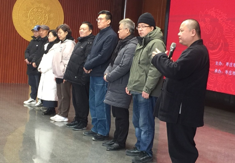 “文润枣庄·艺联万家”文艺志愿服务走进甘泉寺 共迎新春