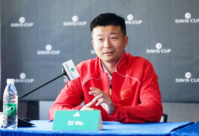 戴维斯杯主场赛事倒计时两天 | 中国队队长吴迪:争取把好状态展现给大家