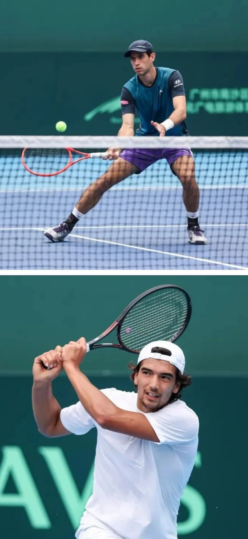 戴维斯杯开赛在即，葡萄牙队走进大湾区灯会