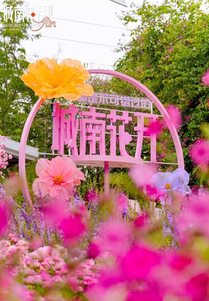 深圳南山区：“城南花开”盛大启幕 ，“万亿花FUN”点亮新春