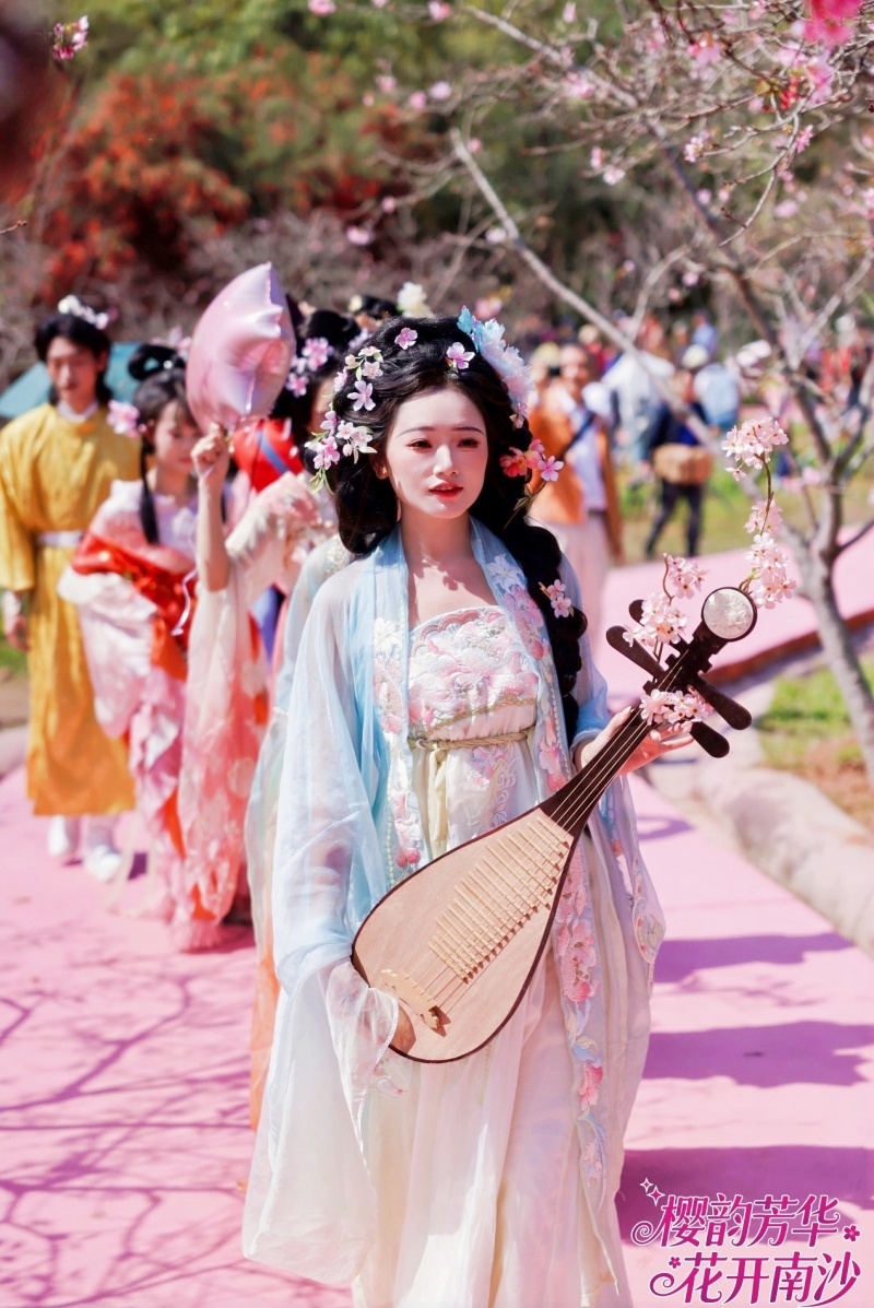 第四届南沙樱花节开幕，文旅盛会升级为 高质量发展平台