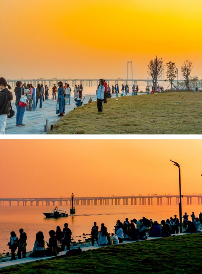 来广州南沙这个小镇colorwalk，每一帧都是春日大片