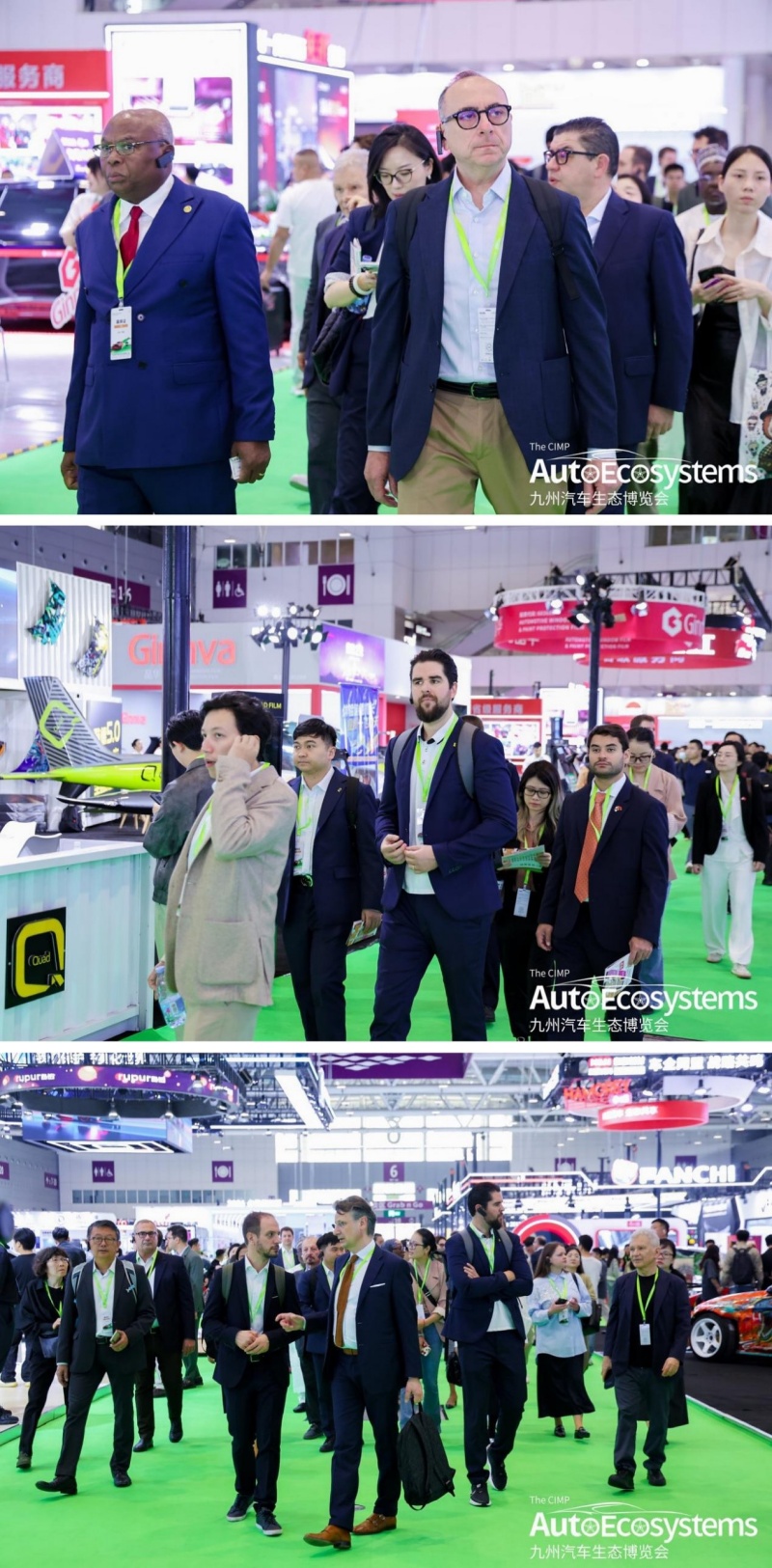 全球政商领袖亲临2026九州汽车生态博览会参观调研，39.8万海内外观众到场