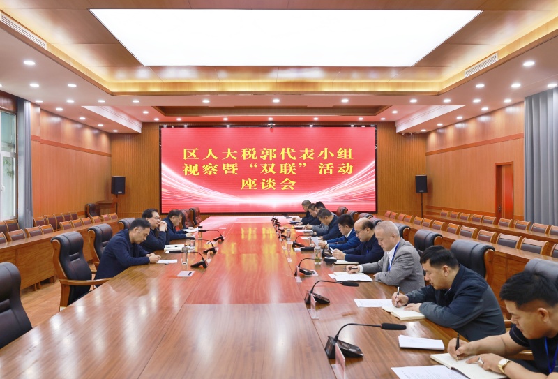 山东省枣庄市市中区人大税郭镇代表小组开展 视察暨“双联”活动