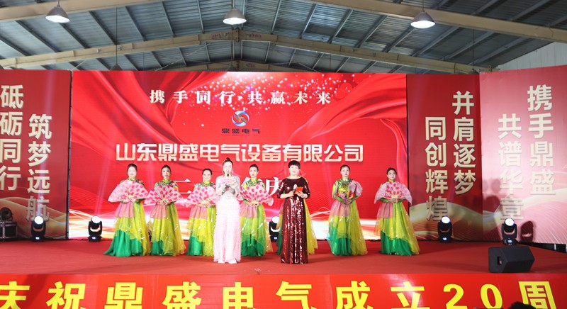 廿载鼎盛  感恩同行——山东鼎盛电气建厂20周年庆典盛大举行