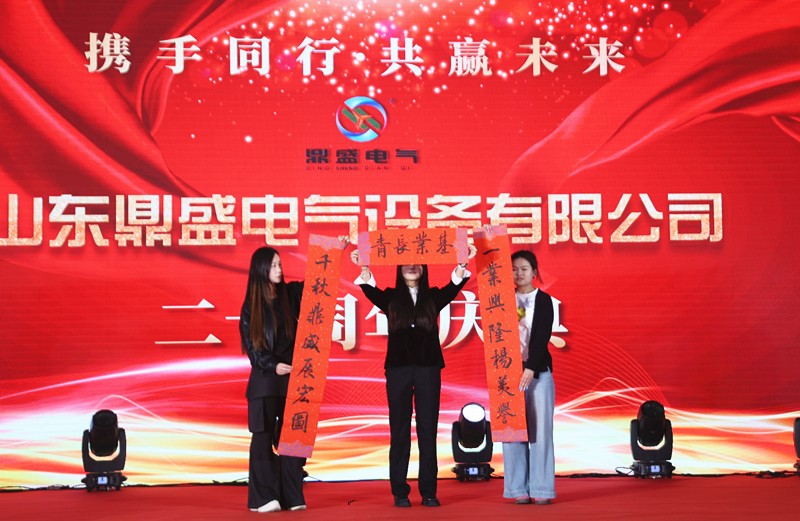 廿载鼎盛  感恩同行——山东鼎盛电气建厂20周年庆典盛大举行