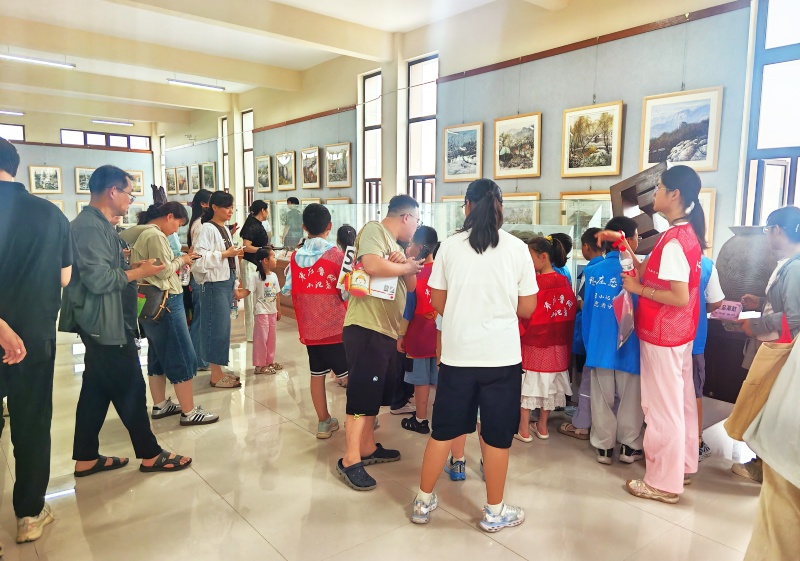 瑞琴艺术馆隆重举行 “庆祝建党105周年临沂枣庄名家作品展”
