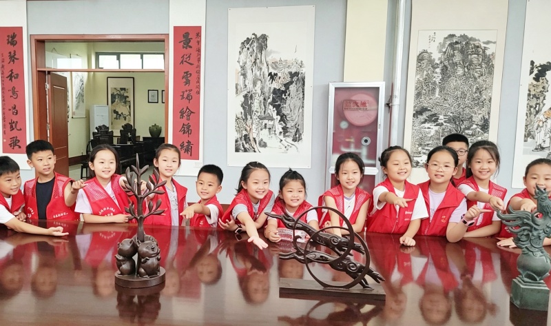 瑞琴艺术馆隆重举行 “庆祝建党105周年临沂枣庄名家作品展”