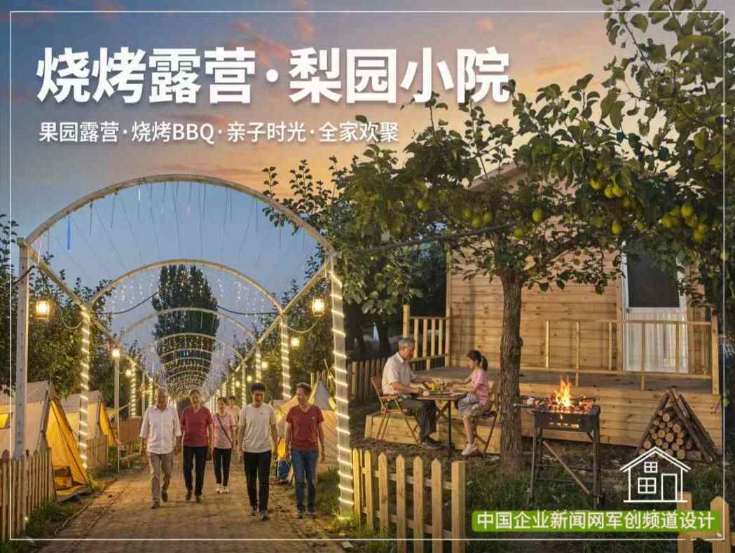 雨润梨园  龙腾棠开  ——固安梨花棠康养露营基地盛大开业